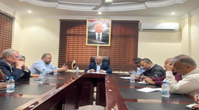 مناقشة خطة تدخلات منظمة الهجرة الدولية بمشاريع المياة في اليمن