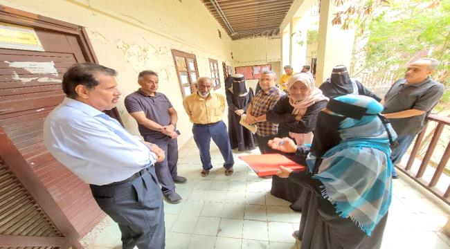 الجاوي يتفقد مبنى المعهد التقني الصناعي في  المعلا