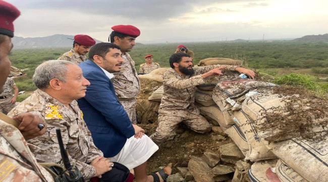 وكيل أول محافظة ذمار يتفقد أحوال المقاتلين في محور مران