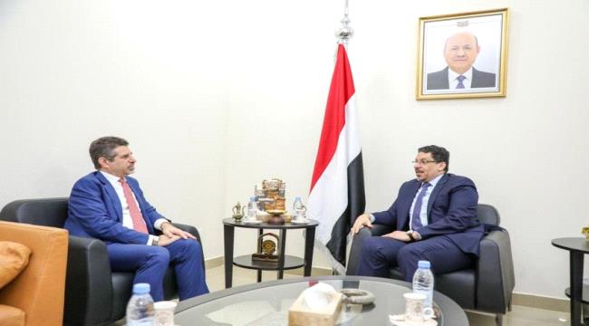 بن مبارك  يبحث مع السفير الأمريكي مستجدات الأوضاع في اليمن