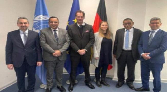 السقطري يلتقي رئيس دائرة الشرق الأوسط في الوزارة الإتحادية الألمانية للتعاون الاقتصادي والتنمية