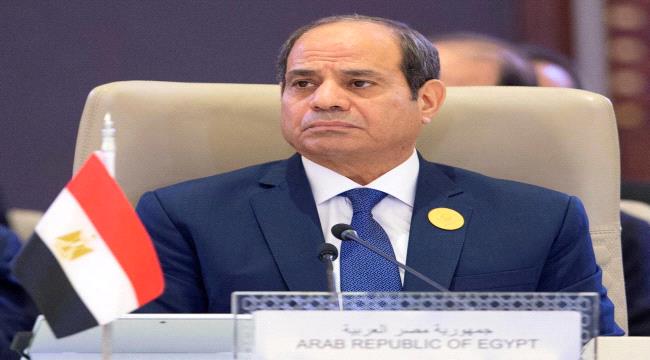 الرئيس المصري عبد الفتاح السيسي يناشد طرفي النزاع بوقف التصعيد وإطلاق النار