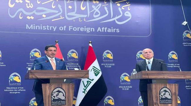  بن مبارك:لدينا علاقة تاريخية مع العراق و زيارتي  مقدمة للارتقاء في العلاقات الثنائية
