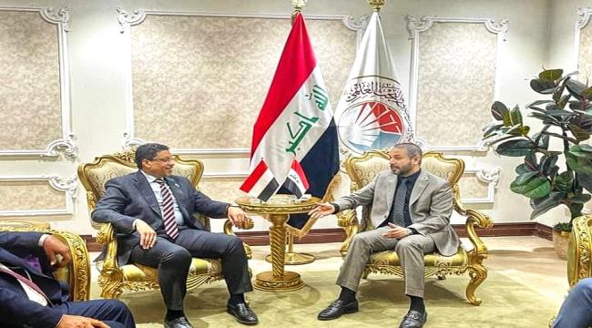 وزير الخارجية يبحث مع وزير التعليم العالي العراقي امكانية تجديد التعاون الثقافي بين البلدين 