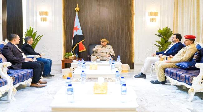 الزُبيدي يطّلع على خطط الهيئة الوطنية للإعلام الجنوبي