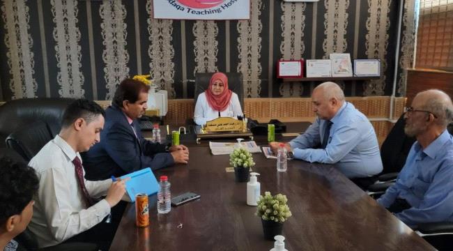 البيشي يستقل مدير عام صحة مأرب في عدن 