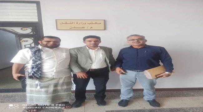 المطري يهنئ نورس بركات بتعيينه مديرا لمكتب النقل عدن