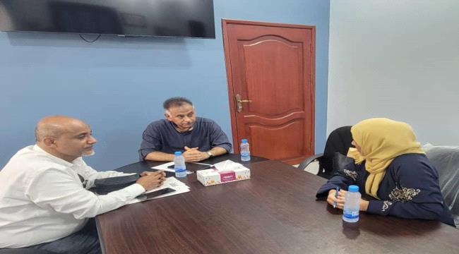 الجاوي يطلع على أوضاع وخطة عمل مكتب الصحة في المعلا