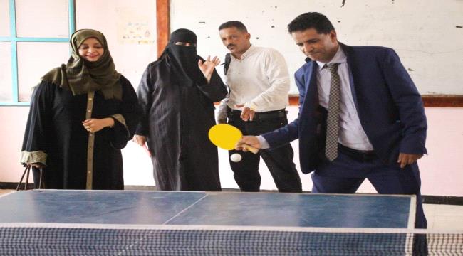 مهيم يتفقد عددا من المراكز الصيفية في عدن