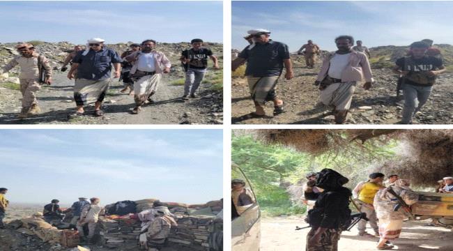 في زيارة عيدية.. مدير أمن لحج يتفقد المرابطين في ميادين الشرف والبطولة 