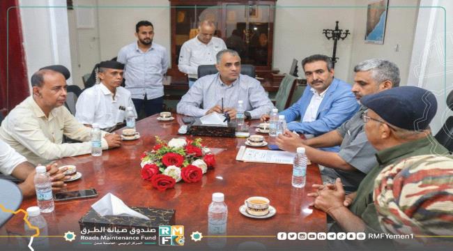عدن تشهد اجتماع بين الماس ومدراء مديريات أبين