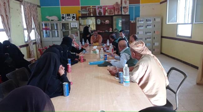 وفد من "اليونيسف  ومركز الملك سلمان للإغاثة" يزور مدرسة لبوزة  بلحج  