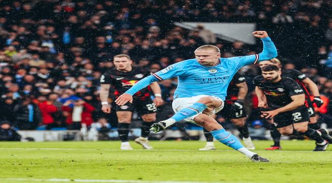هالاند يقود مانشستر سيتي لربع نهائي دوري أبطال أوروبا على حساب لايبزيج