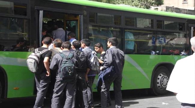 جريمة قتل مروعة داخل حافلة نقل وسط العاصمة السورية