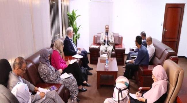 عدن... "الزعوري" يبحث مع المفوضية الأوروبية تعزيز الجوانب الإغاثية