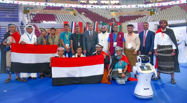 الوجيه يهنئ منتخبنا اليمني للروبوت الفائز بالبطولة العربية في قطر