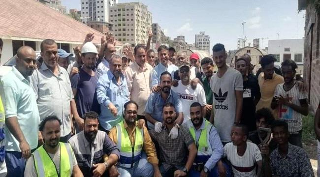 مدير شركة النفط - عدن يتفقد سير العمل في منشأة "الشهيد سهيل"