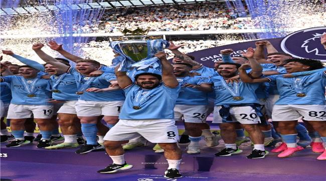 مانشستر سيتي يتغلب على تشيلسي ويحتفل بلقب البريميرليج