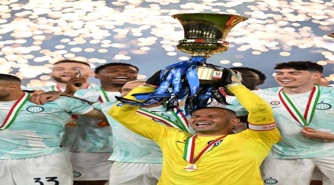 إنتر ميلان يهزم فيورنتينا ويتوج بلقب كأس إيطاليا