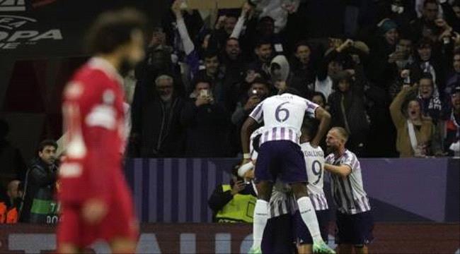 صلاح لم ينقذ ليفربول أمام تولوز الفرنسي