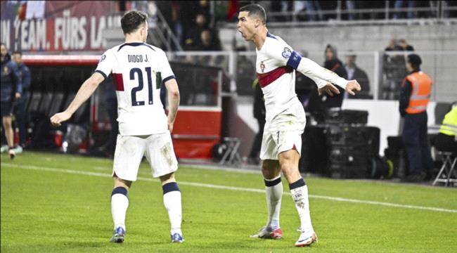 رونالدو يقود البرتغال لفوز جديد في تصفيات يورو 2024