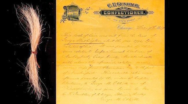 خصلة شعر للبيع بمبلغ 45 ألف دولار
