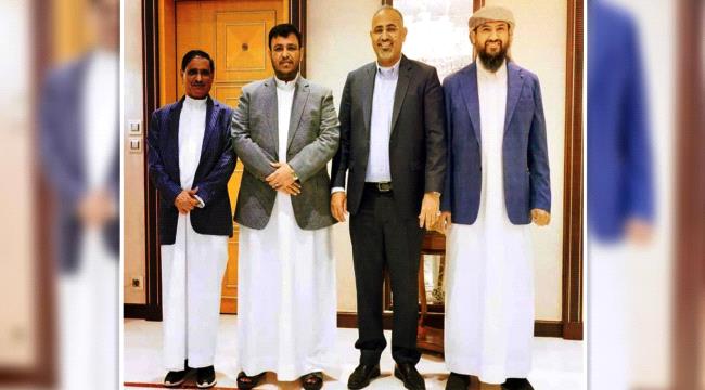 أعضاء مجلس الرئاسة اليمني يصلون إلى الرياض