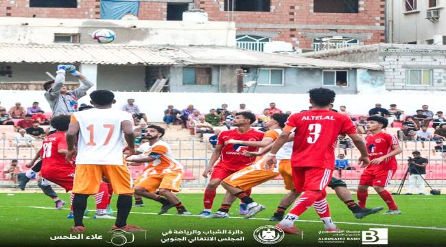 التلال يكتفي بثلاثية بمرمى شمسان في الجولة الثالثة من دوري عدن الممتاز