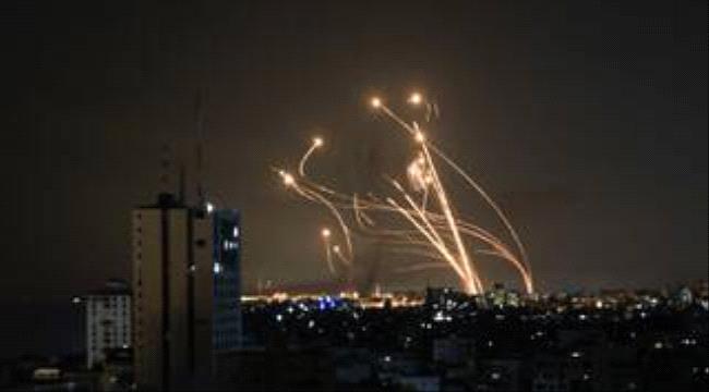 صواريخ تنطلق من غزة صوب مستوطنات إسرائيلية "شاهد"