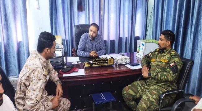 تعزيز التنسيق بين هيئة الشئون البحرية وقوات خفر السواحل بساحل حضرموت 