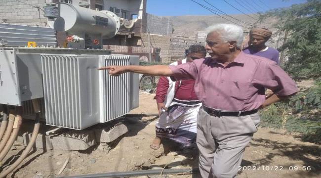 مديونية الحكومة والمواطنين أثرت على خدمة الكهرباء في أبين