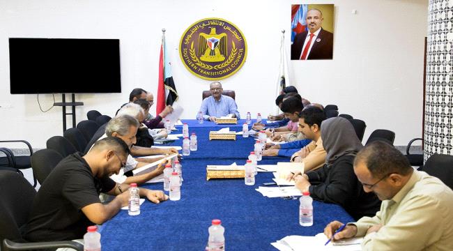 أول اجتماع يرأسه الأمين العام الجديد للمجلس الانتقالي