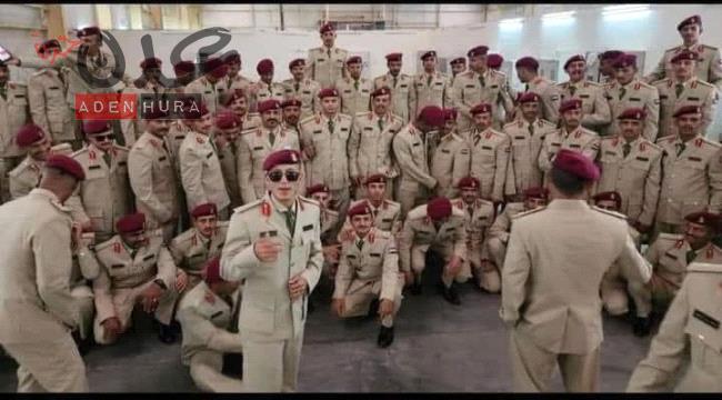 لحج تحتفي بأحد طلابها الخريجين بكلية زايد الثاني العسكرية 