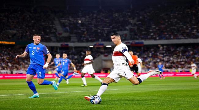 البرتغال تجتاز عقبة سلوفاكيا بصعوبة في تصفيات أمم أوروبا