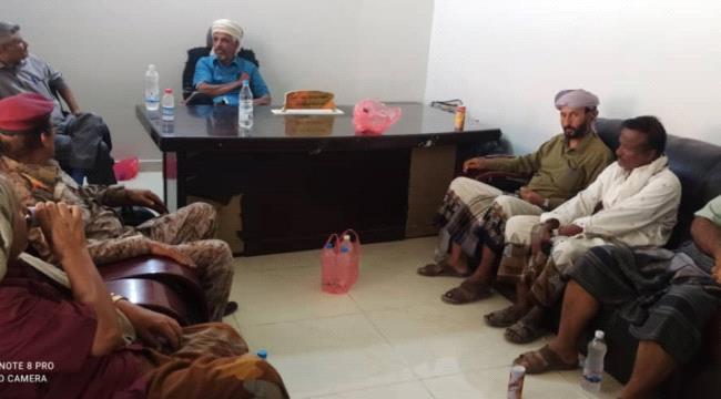 مدير ميناء شحن البري يترأس اجتماعا مشتركا لإدارتي الميناء والجمرك والجهات الأمنية 