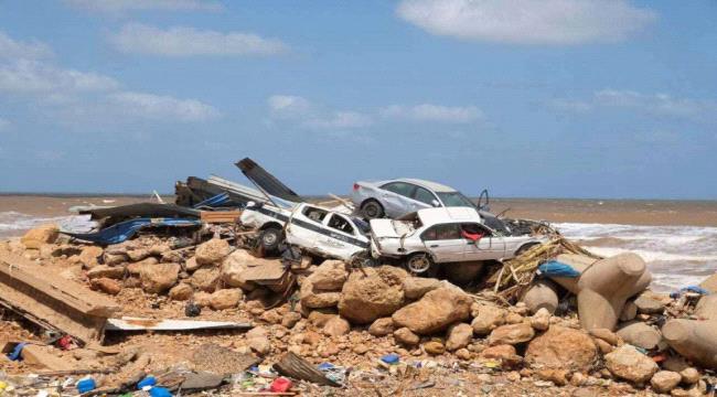 درنة الليبية أكبر المتضررين من عاصفة دانيال