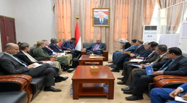 وزير المالية يبحث مع سفراء الاتحاد الأوروبي دعم الحكومة لمواجهة التحديات الاقتصادية