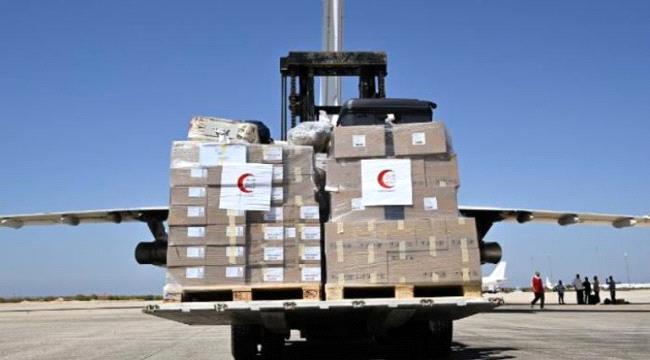 الإمارات تواصل إرسال المساعدات إلى ليبيا لليوم الخامس