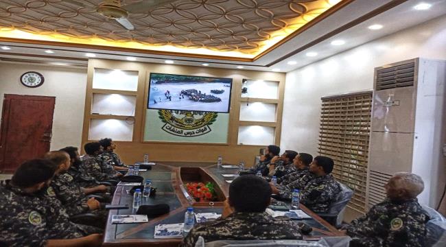 قيادة قوات حرس المنشآت تعقد اجتماعا دوريا 