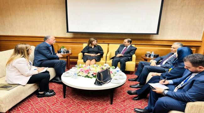 "الإرياني" يبحث في الأردن التعاون المشترك للحفاظ على الآثار اليمنية
