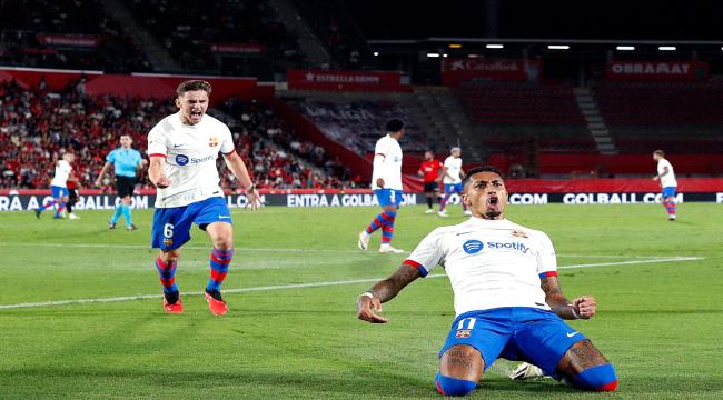 برشلونة يستغني عن صدارة الليجا بالتعادل أمام مايوركا