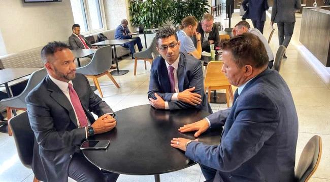 النائب العام اليمني يناقش مع ممثل نيابة دبي أوجه التعاون القضائي بين البلدين 