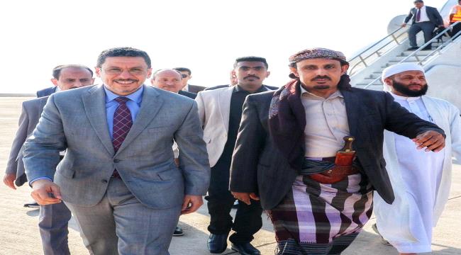 بن مبارك يصل الى مدينة المكلا بمحافظة حضرموت