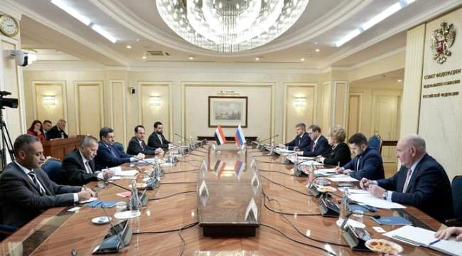 الاتحاد الروسي: زيارة بن مبارك ستعزز مستوى العلاقات مع اليمن