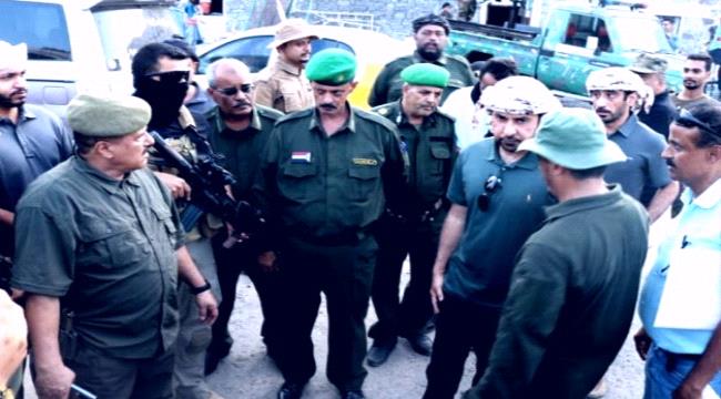 وفد إماراتي رفيع في شرطة عدن