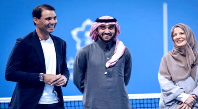 نادال في مهمة رسمية من السعودية