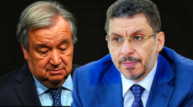 بن مبارك يوجه رسالة لـ غوتيريش بشان اختطاف الحوثيين للعاملين في المنظمات الأممية والدولية