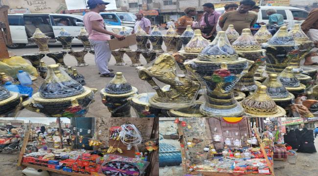 فوانيس رمضان.. حاضرة على أرصفة حوطة لحج