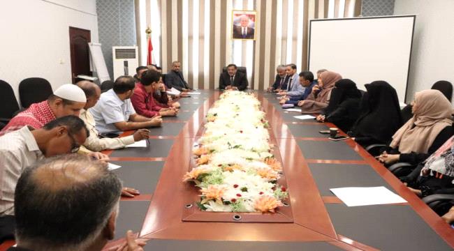 وزير العدل يؤكد على مواصلة برامج المسح التشريعي وتطوير الربط الإلكتروني في عدن