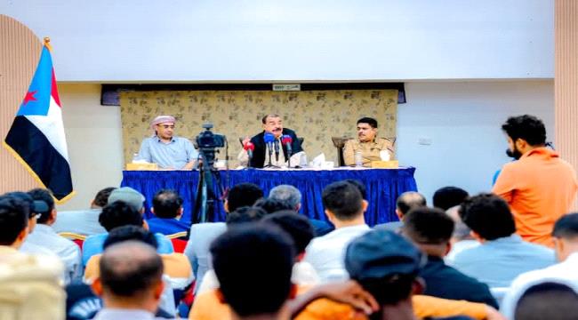 تحركات ولقاءات مكثفة للواء «بن بريك» في حضرموت